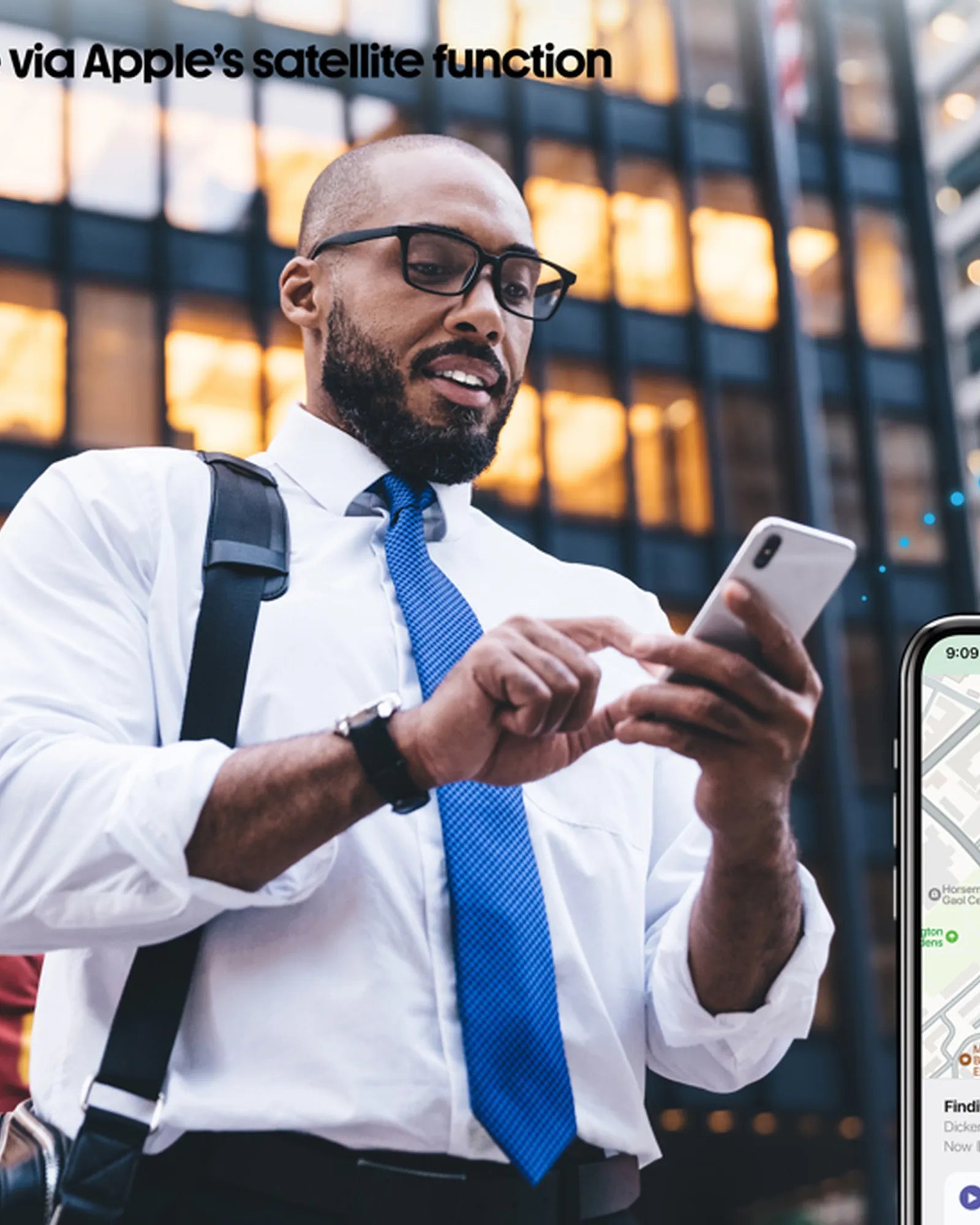 Carte géolocalisation ABS recyclé Findit à personnaliser - 8